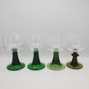 Vintage Bockling Wine Glass Set
